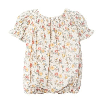 Mabel + Honey Audrey Romper | Ivory