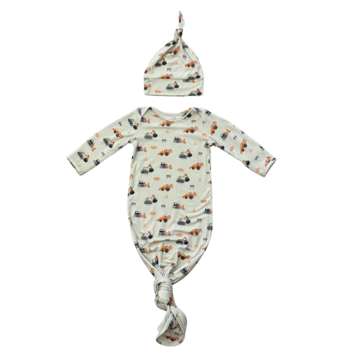 Babysprouts Clothing Company Knotted Sleeper Set | Construction