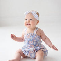 Mabel + Honey Up And Away Romper | Blue