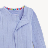 Magnetic Me Wisteria Pointelle Magnetic Footie