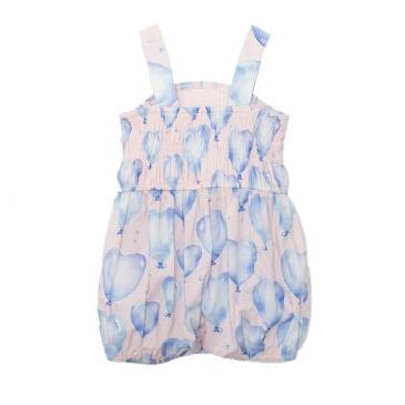 Mabel + Honey Up And Away Romper | Blue