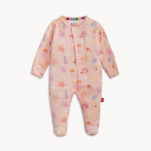 Magnetic Me Deep Chic Pink Modal Magnetic Footie