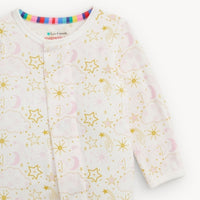 Magnetic Me Star Signs Pink Modal Footie