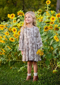 Mabel + Honey Miss. Maple Dress | Brown