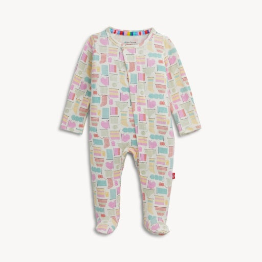 Magnetic Me Itty Bitty Knitty Modal Footie