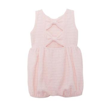 Mabel + Honey Pink Cloud Romper | Pink
