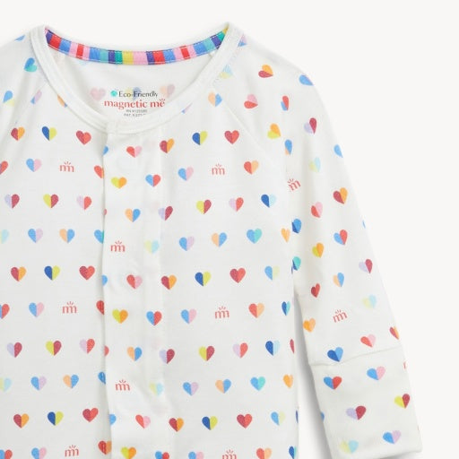 Magnetic Me Branded Heart Modal Convertible Coverall