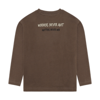 Minymo T-Shirt Long Sleeve | Chocolate Chip