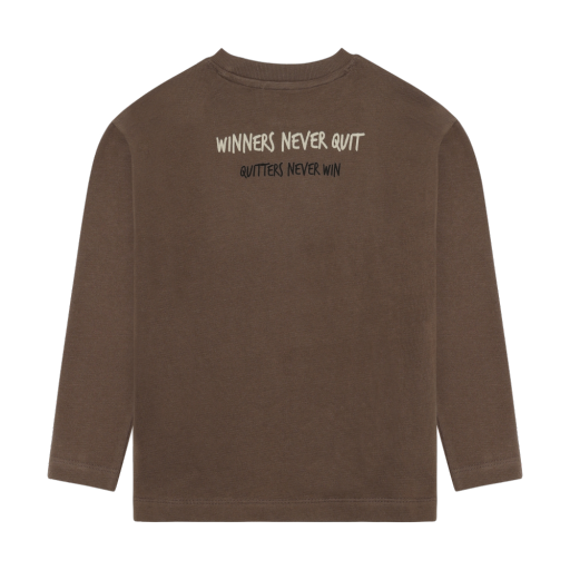 Minymo T-Shirt Long Sleeve | Chocolate Chip
