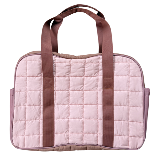 Babysprouts Clothing Company Overnight Bag | Misty Rose