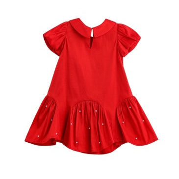 Mabel + Honey Crimson Glow Dress | Red