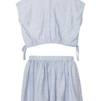 Mabel + Honey Girlpop 2-Piece Set | Blue