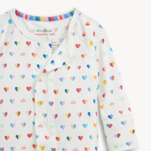 Magnetic Me Branded Heart Modal Convertible Coverall