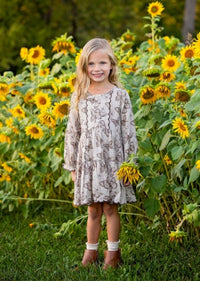 Mabel + Honey Miss. Maple Dress | Brown