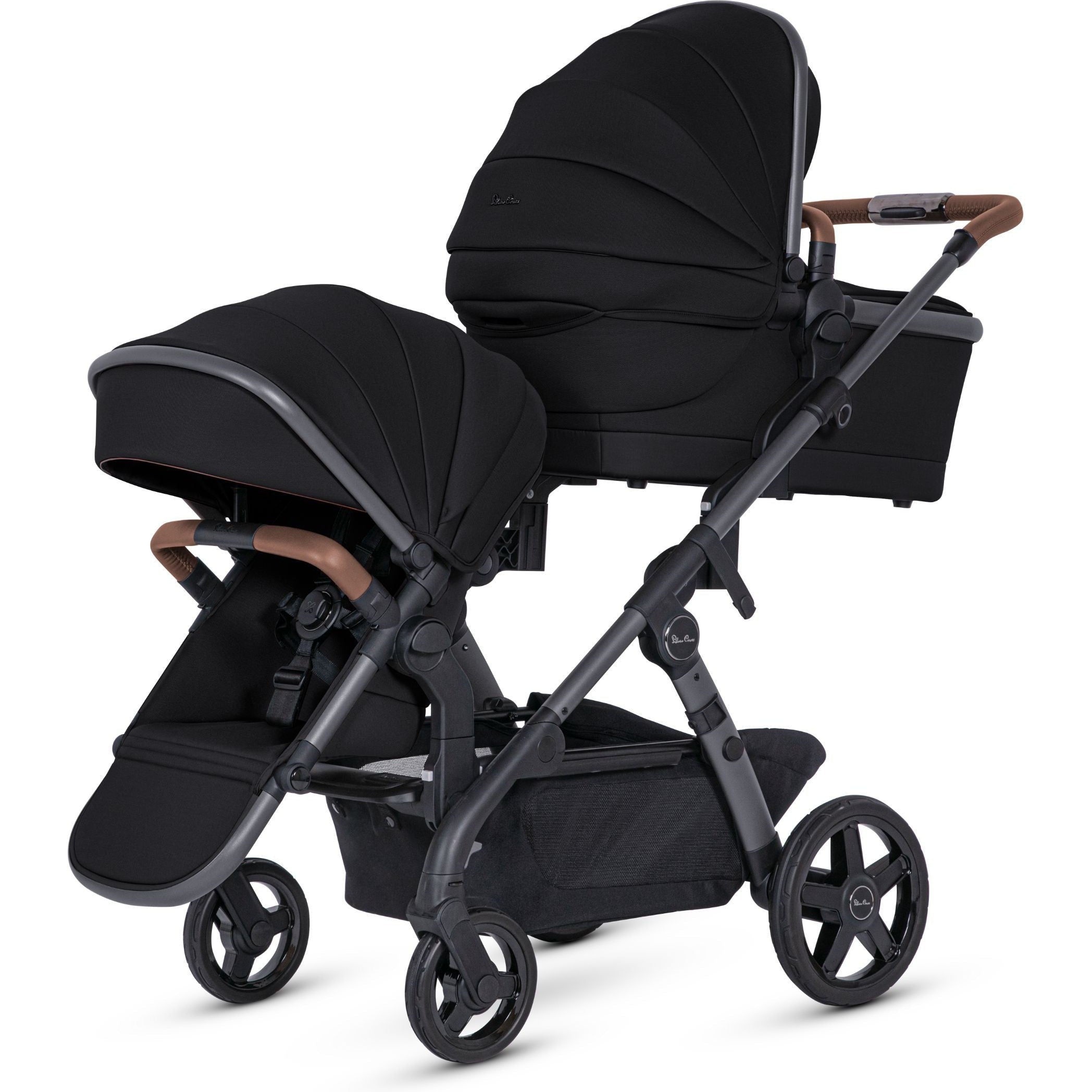 Silver Cross Wave 3 Single-to-Double Stroller – Crib & Kids