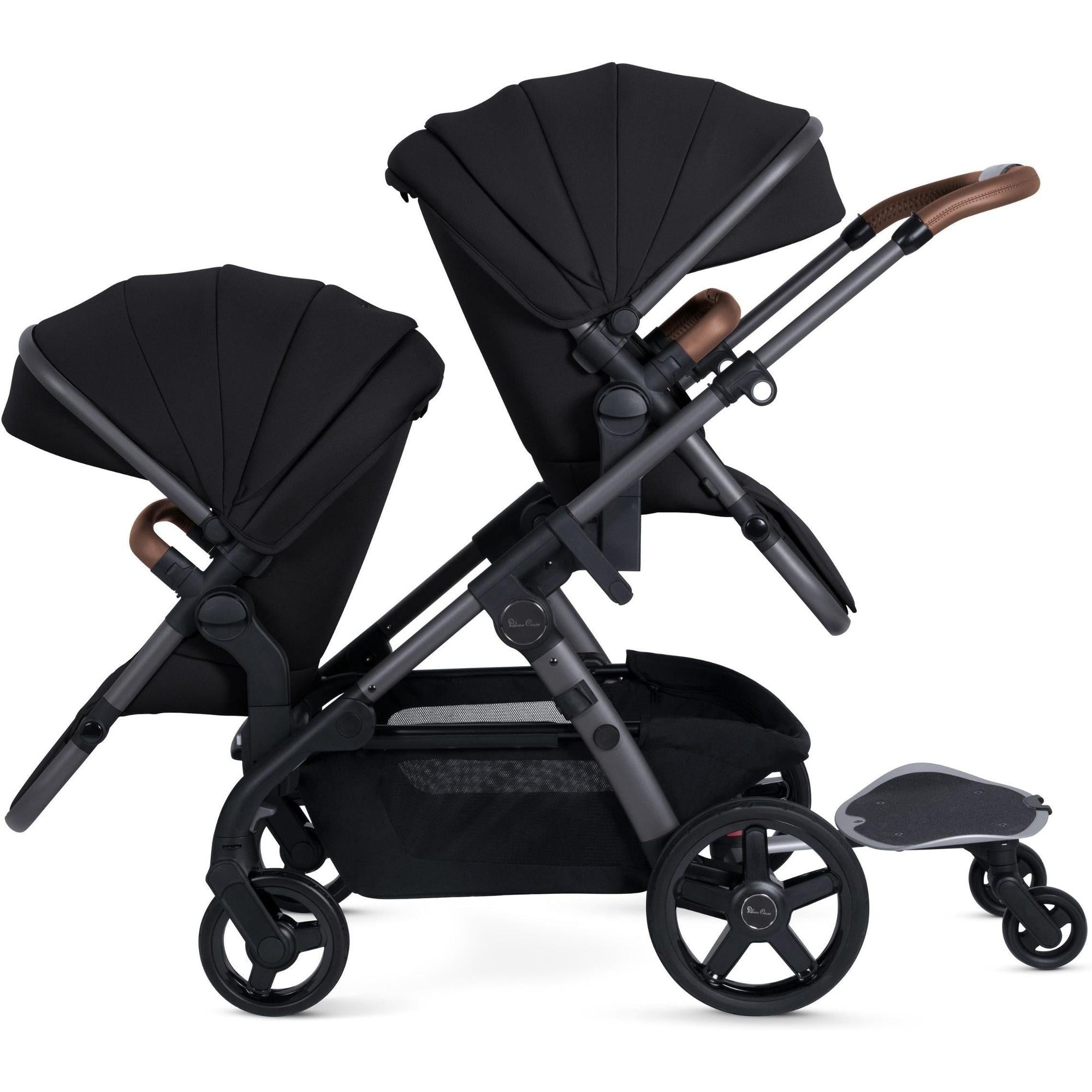Silver Cross Wave 3 Single-to-Double Stroller – Crib & Kids
