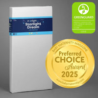 Moonlight Starlight Dream Crib Mattress (Compressed & Rolled)