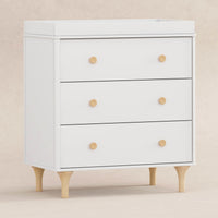Babyletto Lolly 3-Drawer Changer Dresser with Removable Changing Tray (RTA)