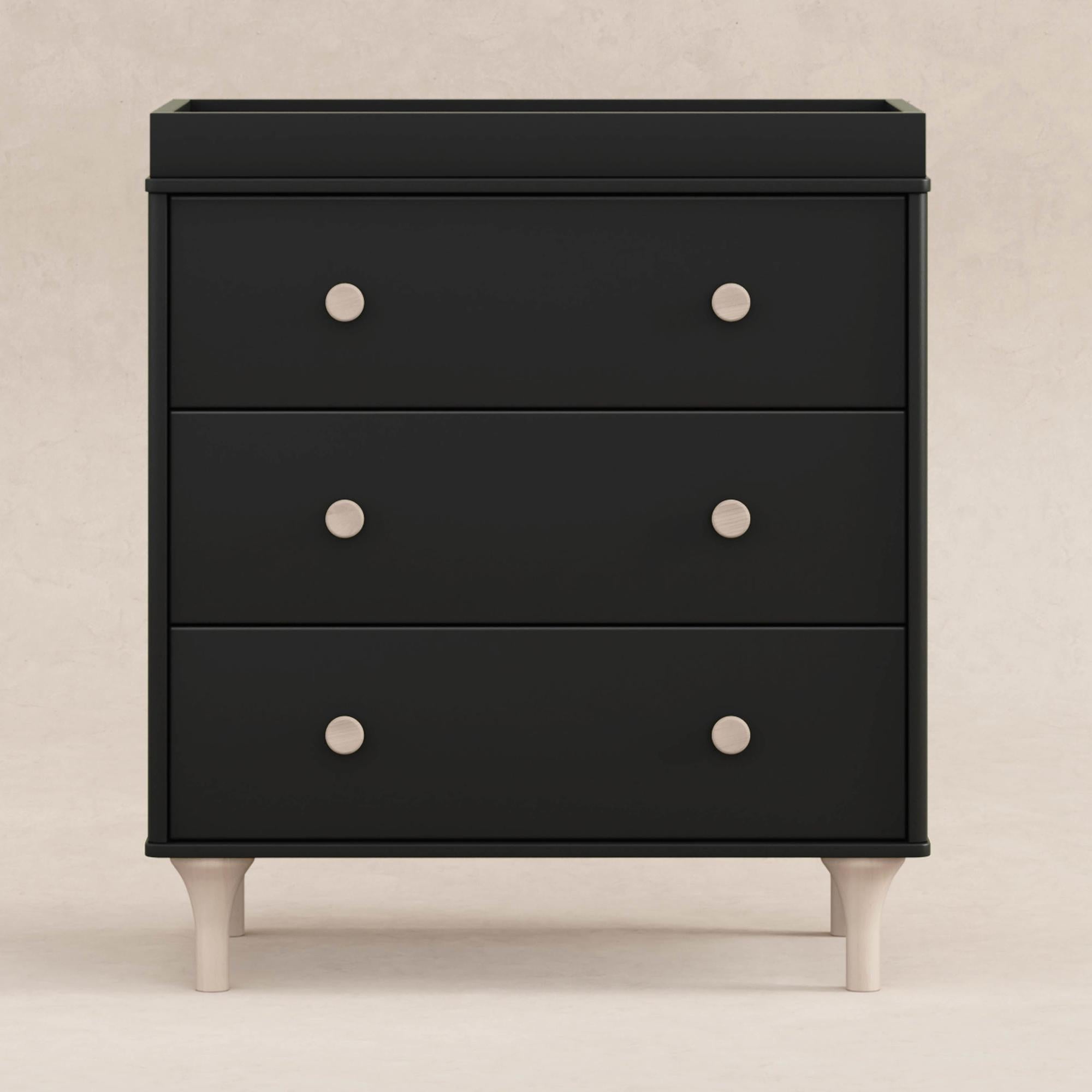 Babyletto Lolly 3-Drawer Changer Dresser with Removable Changing Tray (RTA)