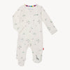 Magnetic Me Tiny Diny Organic Cotton Magnetic Parent Favorite Footie