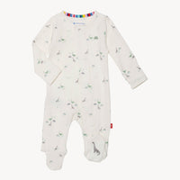 Magnetic Me Tiny Diny Organic Cotton Magnetic Parent Favorite Footie