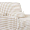 Namesake Crawford Pillowback Chair and a Half Comfort Swivel Glider