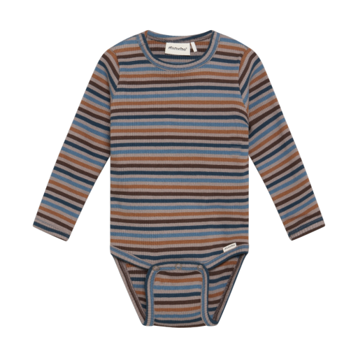 Minymo Body Long Sleeve Y/D Rib
