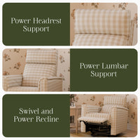 Namesake Willa Pro Power Recliner + Swivel Glider