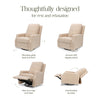 Namesake Crewe Recliner and Swivel Glider