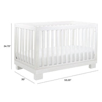 Babyletto Modo 3-in-1 Convertible Crib with Toddler Bed Conversion Kit