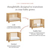 Namesake Crosby 3-in-1 Convertible Crib