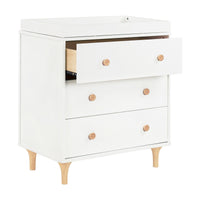 Babyletto Lolly 3-Drawer Changer Dresser with Removable Changing Tray (RTA)