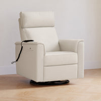 Namesake Willa Deluxe Power Recliner and Swivel Glider with Heat + Massage