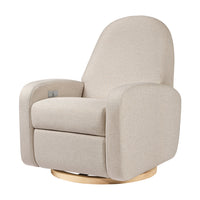 Babyletto Nami Electronic Recliner and Swivel Glider Recliner with USB port