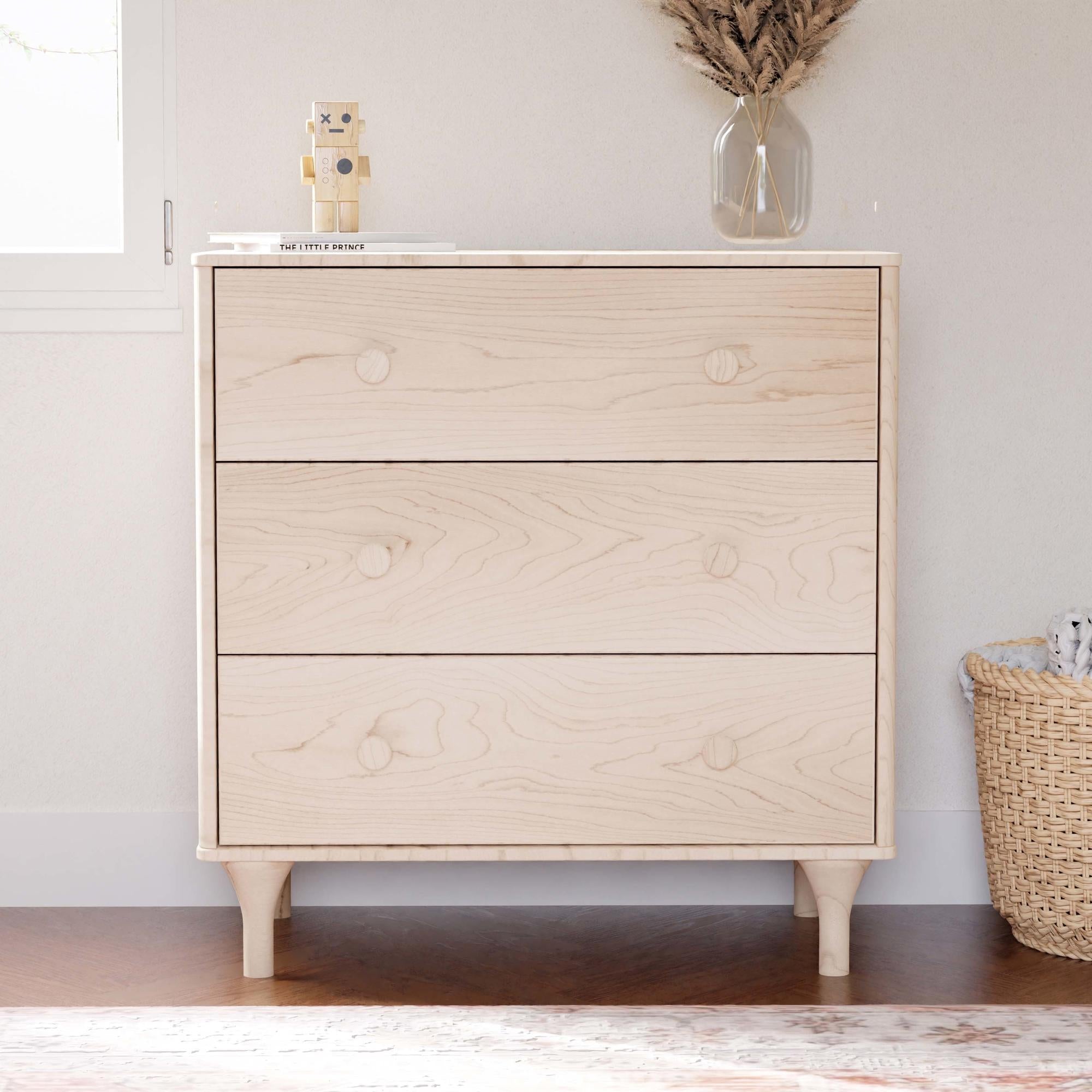 Babyletto Lolly 3-Drawer Changer Dresser with Removable Changing Tray (RTA)