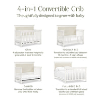 Namesake Darlington 4-in-1 Convertible Crib