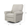 Monogram by Namesake Monroe Power Recliner and Swivel Glider