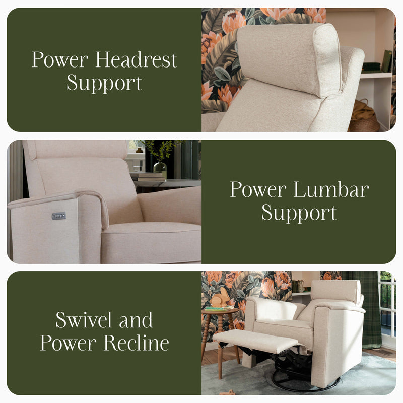 Namesake Willa Pro Power Recliner + Swivel Glider