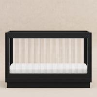Babyletto Harlow Acrylic 3-in-1 Convertible Crib with Toddler Bed Conversion Kit