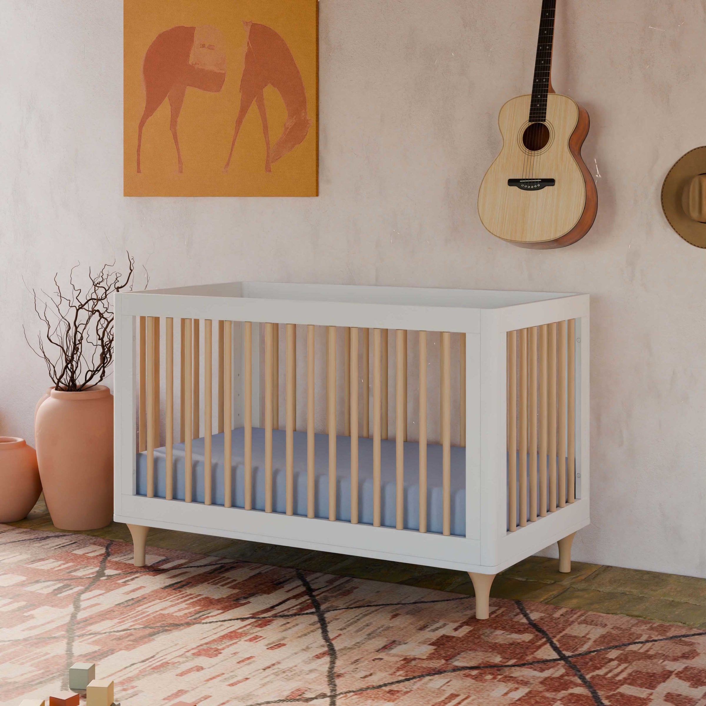 Furniture Babyletto Black Crib Lolly 3-in-1 Convertible Crib Crib Kids Furniture Babyletto Black Crib Lolly 3-in-1 Convertible Crib Crib Kids