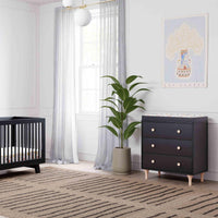 Babyletto Lolly 3-Drawer Changer Dresser with Removable Changing Tray (RTA)