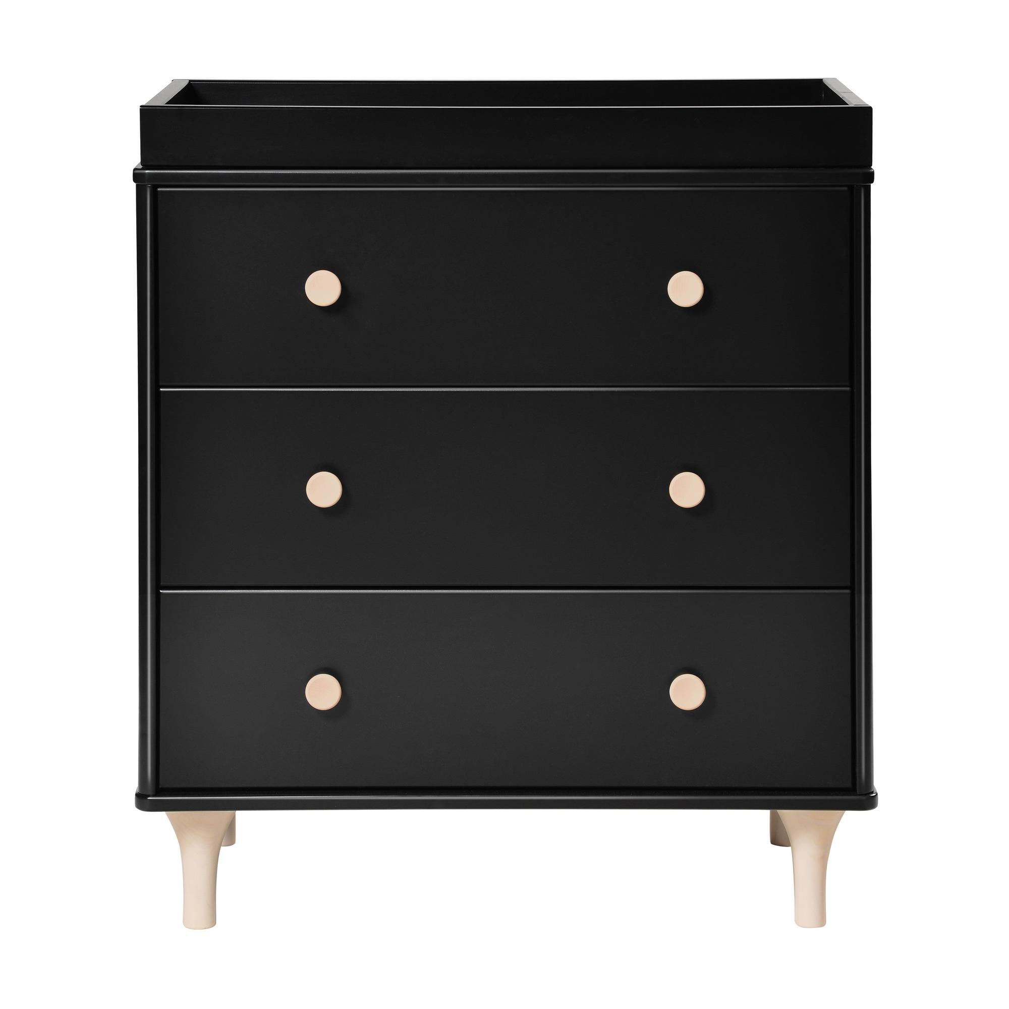 Babyletto Lolly 3-Drawer Changer Dresser with Removable Changing Tray (RTA)