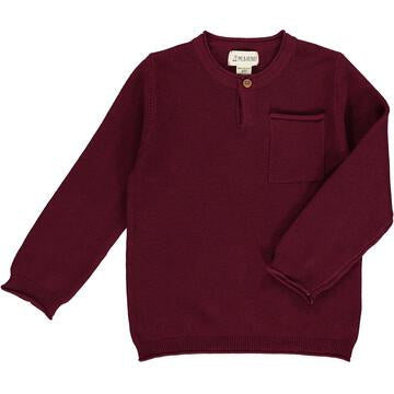 Me & Henry Dayton Sweater | Burgundy