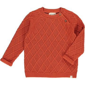 Me & Henry Archie Sweater | Rust