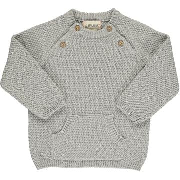 Me & Henry Morrison Baby Sweater | Grey