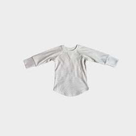 Baby Sprouts Ribbed Top | Creme