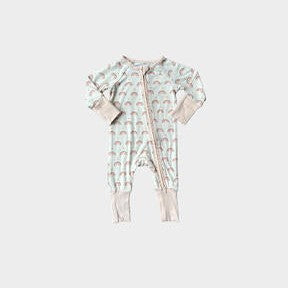 Baby Sprouts Footless Romper | Vintage Rainbow
