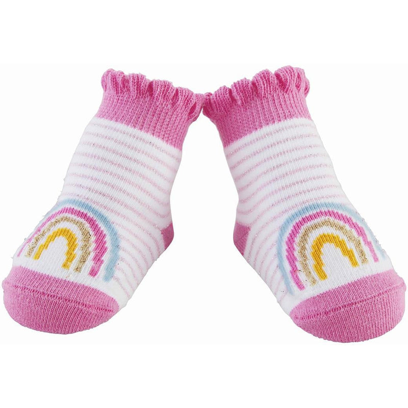 Mud Pie Rainbow Stripe Socks