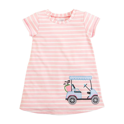 Mud Pie Pink Golf T-Shirt Dress