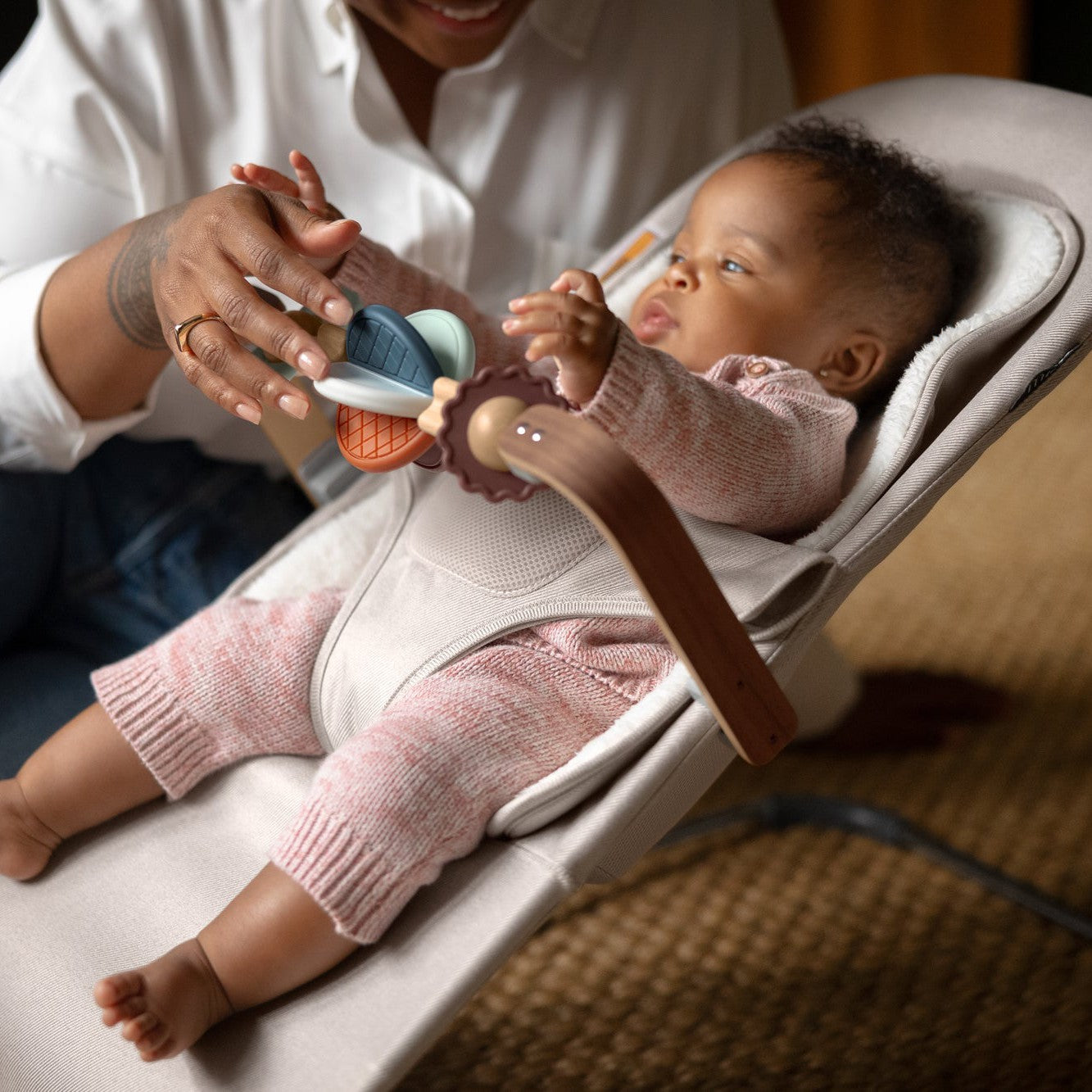 uppababy mira vs babybjorn UPPAbaby Mira Bouncer Wonder Wheel Toy Bar – Crib & Kids